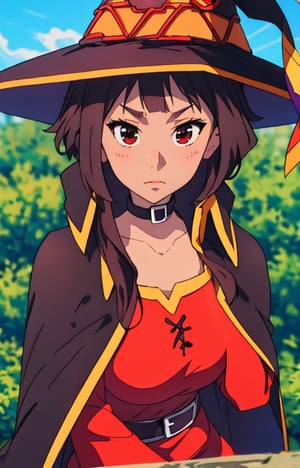 witch, big_boobs ,Megu-KJ, Megu hat, megu dress, megu cape,SAM YANG