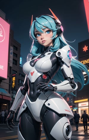 masterpiece,best quality,ultra-detailed, perfect hands,1girl,solo,, cyberpunk war zone  night city theme, long withe hair, blue eyes, mechanical parts,robot joints, blush,cowboy epic shot, ,sakamata, 
,TinkerWaifu,mecha musume,destiny /(takt op./),WonderWaifu,AliceWonderlandWaifu