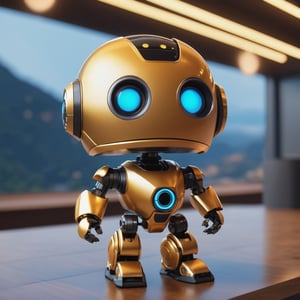 (masterpiece:1.2, highest quality), (realistic, photo_realistic:1.9)
1chibi_robot, Cute chibi robot, Designer look with a brush in his hand, whithe whith blue, (detailed background), (gradients), colorful, detailed landscape, visual key, shiny skin. Modern place, Action camera. Portrait film. Standard lens. Golden hour lighting.
sharp focus, 8k, UHD, high quality, frowning, intricate detailed, highly detailed, hyper-realistic,interior