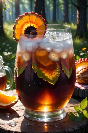 glass of kvass with ice, dripping water drops on glass, translucent liquid, ice cubes, wreath of wild flowers on picnic tablecloths, bright sun, midday outdoor lighting, open air, natural background, summer day, hot weather, high detail, very humid humidity, high brightness, wet watermarks, overdetail, super detail superdetailing, surrealism, soft light, studio lighting, diffuse soft light, shallow depth of field, sharp focus, bokeh effect, highly detailed glass reflection, ultra-thin (superfine, ultra-thin) (thin, fine, ultra-detailed), cinematic, surrealism, armature, best quality, ultra-high resolution (photorealistic: 1.4), high resolution, detail, raw photography, clear reproduction, stock camera, realistic texture, dramatic lighting, unreal engine, popular on artstation, macro
(scarlett with red hair and green eyes holding a turkey leg), (realistic:1.5), (nsfw), ((rathalos armor, female armor)), (masterpiece), (specular lighting:1.3), (hyperrealistic:1.2), (photorealistic face:1.2), (perfect face), (perfect eyes), (best quality), (8k), (4k), sharp focus, octane render, best quality, extremely detailed, intricate, fantasy, soft lighting, (gigantic hanging breasts), (skindentation:1.3), (chubby:1.4), (voluptuous:1.4), thick eyelashes, long eyelashes, (wearing orange choker), smile, blushing, hoop earrings, ((evening:1.5)), (campfire, forest:1.3), comfy, cosy, looking at viewer, detailed skin