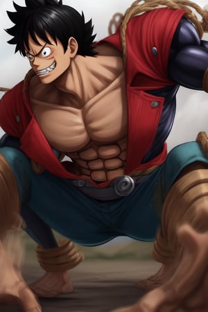 Black luffy gear 5