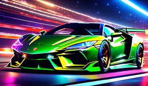 Legends on the Canvas,
On the canvas of asphalt, where dreams unfold,
GT-R  NSX, and  Lamborghini in a row, a story to be told.
Lambo, a painting of power and might,
NSX, strokes of elegance in the moonlight.
GT-R, bold colors of speed and grace, Anime-style street racer, neon-lit city, fast cars, drifting, adrenaline-fueled action, intense concentration, midnight speed, anime style, Realism, depth of field, sparkle, glowing light, reflection light, speed lines, first-person view, Ultra-Wide Angle, Sony FE, masterpiece, ccurate, anatomically correct, textured skin, super detail, best quality, award winning, highres, 4K, 8k, 16k
On the racetrack canvas, they find their place.,c_car,Car,Sports car,Nature,H effect,DonM3l3m3nt4lXL