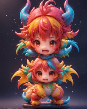 1dragon, 1dragon girl, colorful perfect 3d ink splash forming perfect detailed extreme close up perfect realistic cute dragon, ultra realistic illustration, Sticker, Chibi, 8k, best quality, masterpiece, ,chibi,,niji5,style,concept,colorful,,,looking at the camera, looking at the viewer, ,,screaming, crying, fantasy, adventure, art_booster,1dragon girl,1dragon,<lora:659095807385103906:1.0>,<lora:659095807385103906:1.0>,<lora:659095807385103906:1.0>
