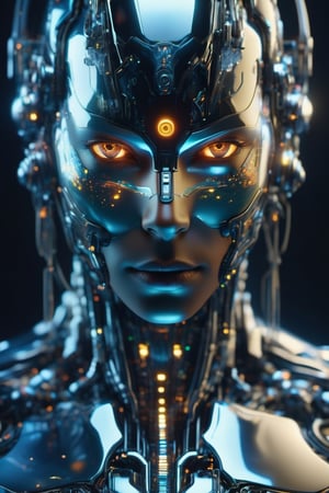 detailed photos of something humanoid cyborg made entirely of otherworldly luminescent and translucent liquid materials, Facial shots looking at the camera, on night laboratory, supranatural style, realistic style, infinite ultra high definition image quality and rendering, infinite image detail, infinite realistic render, infinite realistic RTX global illumination, infinite special effect,DonMM4g1cXL 