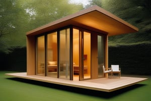 small house approximately 3,8 meters wide by 8m long, using harmonic geometry of fibonacci proportions and all functional structural elements visible, in the quantum field, styled by renzo piano and richard rodgers, masterpiece, best quality, ultra realistic, 32k, RAW photo, high detailed ,photo r3al