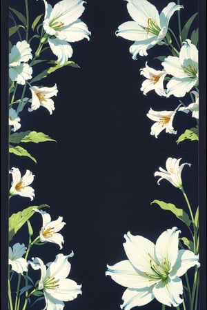 (masterpiece, top quality), background with white lilies, no person
,EpicArt