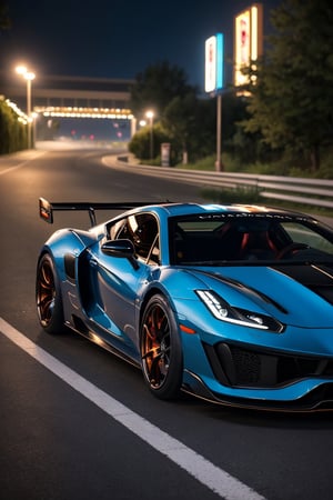 (best quality,8K,highres,masterpiece), ultra-detailed, luxury exotic sports car night photography casino driveway 200mm zoom lens f/1.4 (masterpiece:1.2) (photorealistic:1.2) (bokeh) (best quality) (detailed skin:1.3) (intricate details) (8k) (HDR) (analog film) (canon d5) (cinematic lighting) (sharp focus)