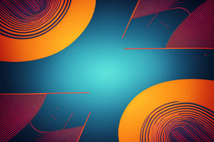 vector abstract classic blue screensaver, Abstract, background, template, design, flat