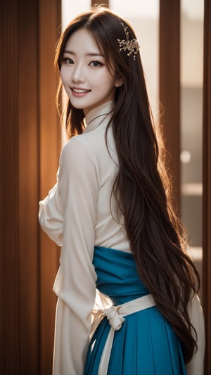 best quality,4k,8k,highres,masterpiece:1.2,ultra-detailed,realistic,photorealistic:1.37,portrait,Korean sexy woman,dark background,piercing eyes,sharp focus,soft lighting,vibrant colors,subtle makeup,long flowing hair,feminine curves,sensual pose,traditional hanbok,bold confidence,alluring gaze,modern interpretation,subtle elegance,graceful posture,understated beauty,delicate features,provocative charm,strong presence,confident smile,seductive aura,natural beauty,mesmerizing lips,intense expression,sublime artistry,fashion forward,contemporary allure,enticing allure,stunning visual impact