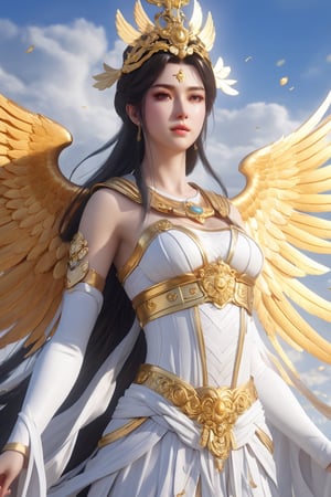 Masterpiece, best quality, stunning, extremely detailed CG uniform 8k wallpaper, goddess of mercy, 8k,