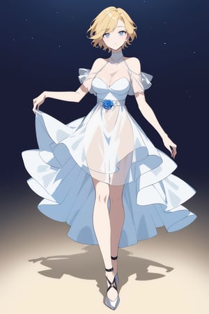 (full body), nai3, 1girl, solo, artstyle,
1girl, solo, breasts, short hair, blue eyes, blonde hair, dress, see-through, genderswap, genderswap \(mtf\)