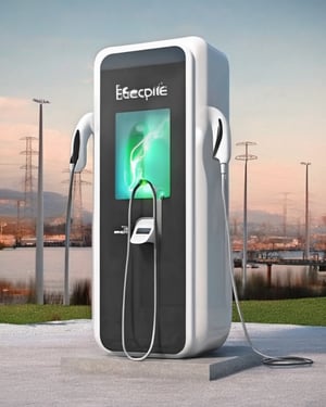 moderm electric recharge station
