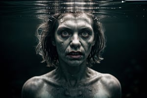 zombie version, under_water
, hd, 8k, masterpiece, one light, realistic photography, hasselblad, raw, hiperrealism, medium format sensor camera, super prime cinema lens, (((filtered light))) , concret background, 