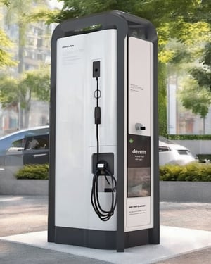 moderm electric recharge station
