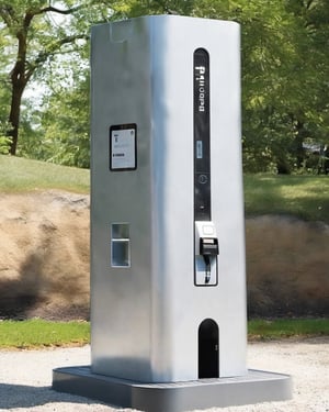 moderm electric recharge station
