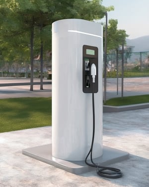 moderm electric recharge station
