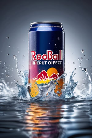 High quality, masterpiece, 4K, quality, Tyndall effect, RAW natural photo of (((perfect))) redbull can, fresh, water splash, water drops, ice particles, only one light cenital chimera, day advertising shooting, realistic photograph, sharp focus, depth of field, shoot, ,side shot, side shot, ultrahd, realistic, vivid colors, highly detailed, perfect composition, 8k, photorealistic concept art, soft natural volumetric cinematic perfect light,booth, food focus, black background
