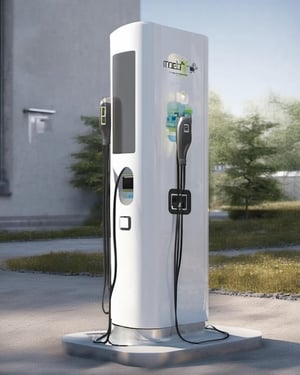 moderm electric recharge station
