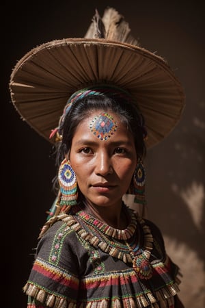 coya woman, from the bolivian highlands, folkloric dress of bolivia portrait, vintage, desaturated colors ,hd,8k, masterpiece, one light, realistic photography, hasselblad, raw, hiperrealism, medium format sensor camera, super prime cinema lens, 