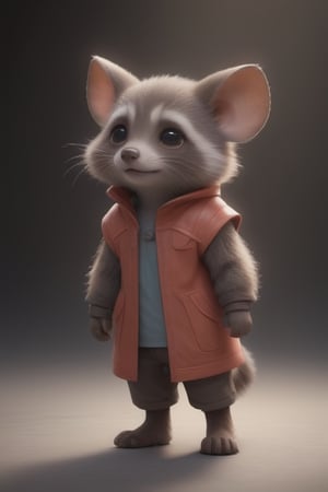 mouse, little, little stuart, little mouse, adorable, human clothing, humanoid, real, hd, focused,zhibi,Vogue,Rocket Raccoon,<lora:659095807385103906:1.0>