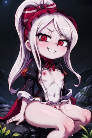 8k resolution, high resolution, masterpiece, intricate details, highly detailed, HD quality, solo, loli, black desert on the background, night, rain, red stars in the sky, scarlet moon, 
8k resolution, high resolution, masterpiece, intricate details, highly detailed, HD quality, best quality, vibrant colors, shalltear Bloodfallen.red eyes.white hair.white skin.a playful smile.dress.Shalltear Bloodfallen Clothing.sitting on a rock.legs bent.legs apart, perfect pussy, perfect vagina, vagina, detailed vagina, beautiful vagina, focus on the whole body, the whole body in the frame, small breasts, vds, looking at viewer, wet, rich colors, vibrant colors, detailed eyes, super detailed, extremely beautiful graphics, super detailed skin, best quality, highest quality, high detail, masterpiece, detailed skin, perfect anatomy, perfect body, perfect hands, perfect fingers, complex details, reflective hair, textured hair, best quality, super detailed, complex details, high resolution,  

,Shadbase ,USA,Captain kirb,JCM2,Mrploxykun,Kanna Kamui ,muffetwear,Sonic,Artist,Sage,shalltear bloodfallen