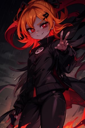 8k resolution, high resolution, masterpiece, intricate details, highly detailed, HD quality, solo, loli, black desert on the background, night, rain, red stars in the sky, scarlet moon, Naruko Uzumaki.blonde.red eyes.vertical pupils.cheeky smile.(Naruko Uzumaki's clothes).black pants.black scaly coat.a cheeky expression.funny expression.an inspired expression.cool pose.fighting pose.battle dance, focus on the whole body, the whole body in the frame, small breasts, vds, looking at viewer, wet, rich colors, vibrant colors, detailed eyes, super detailed, extremely beautiful graphics, super detailed skin, best quality, highest quality, high detail, masterpiece, detailed skin, perfect anatomy, perfect body, perfect hands, perfect fingers, complex details, reflective hair, textured hair, best quality, super detailed, complex details, high resolution,  

Gwendolyn_Tennyson,JCM2,Wednesday Addams  ,Shadbase ,Artist,HarryDraws,haruno sakura,Naruto,Mrploxykun,Naruko