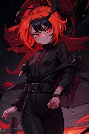 8k resolution, high resolution, masterpiece, intricate details, highly detailed, HD quality, solo, loli, black desert on the background, night, rain, red stars in the sky, scarlet moon, Naruko Uzumaki.blonde.red eyes.vertical pupils.cheeky smile.(Naruko Uzumaki's clothes).black pants.black scaly coat.a cheeky expression.funny expression.an inspired expression.cool pose.fighting pose.battle dance, focus on the whole body, the whole body in the frame, small breasts, vds, looking at viewer, wet, rich colors, vibrant colors, detailed eyes, super detailed, extremely beautiful graphics, super detailed skin, best quality, highest quality, high detail, masterpiece, detailed skin, perfect anatomy, perfect body, perfect hands, perfect fingers, complex details, reflective hair, textured hair, best quality, super detailed, complex details, high resolution,  

Gwendolyn_Tennyson,JCM2,Wednesday Addams  ,Shadbase ,Artist,HarryDraws,haruno sakura,Naruto,Mrploxykun,Naruko