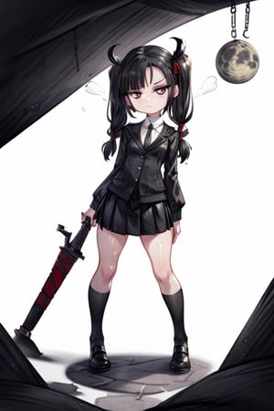 8k resolution, high resolution, masterpiece, intricate details, highly detailed, HD quality, solo, loli, short stature, little girls, only girls, dark background, rain, scarlet moon, crimson moon, moon, moon on the background,

Wednesday Addams.black eyes.black hair.long hair.straight hair.two pigtails.hanging loops at the ends of pigtails.Wednesday Addams clothing.tight clothes.sexy clothes.black jacket.white shirt.black skirt.emotionless expression.a cold expression.relaxed posture.sexy pose,

small breasts, flat breasts, focus on the whole body, the whole body in the frame, the body is completely in the frame, the body does not leave the frame, detailed hands, detailed fingers, perfect body, perfect anatomy, wet bodies, rich colors, vibrant colors, detailed eyes, super detailed, extremely beautiful graphics, super detailed skin, best quality, highest quality, high detail, masterpiece, detailed skin, perfect anatomy, perfect body, perfect hands, perfect fingers, complex details, reflective hair, textured hair, best quality,super detailed,complex details, high resolution,

,USA,haruno sakura,JCM2,Oerlord,High detailed ,weapon,black eyes,chibi,fgo sprite,spy x family style,Star vs. the Forces of Evil ,Mrploxykun,jtveemo,DAGASI,BORN-TO-DIE,Captain kirb,Shadbase ,Artist,Ankha,Animal Crossing,War of the Visions  ,Wednesday Addams  
