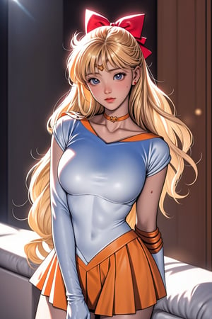 (((gore-pov))), irresistible-1girl, unique-mix-of-natural-hair-styles, blondle-hair, natural-skin-tone, unique-physique, red bow, orange choker, jewelry, sailor senshi uniform, orange skirt, orange sailor collar, elbow gloves, tiara, sv1, bodycon, no-virgin-anymore, (((relaxed))), over-intricate-background, soft-natural-lighting, in-full-view, (((Ultra-HD-photo-same-realistic-quality-details))), remarkable-colors, Color Booster,,<lora:659111690174031528:1.0>