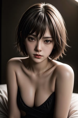 (((beauty)))-moment-of-irresistible-1girl, bishoujo-in-her-20s, stern, unique-messy-hairstyle, realistic-detailed-skin, (((Ultra-HD-photo-same-realistic-quality-details))), remarkable-colors, unique-couples-pov, (((relaxed, supporting-pose))), unique-background, dramatic-rim-lighting, 2b,<lora:659111690174031528:1.0>