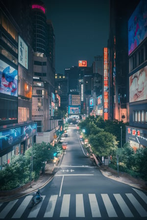 Nigth Tokyo city, Cinematic_Enhancer_Style