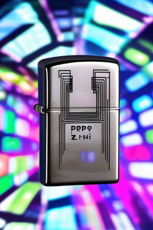 product photography , a zippo, Cybernetic , Robot mechanic ,Quantum waveform , Techno-dazzle ,  Grime , Electric , Time traveler , Time dilation , cyberpunk