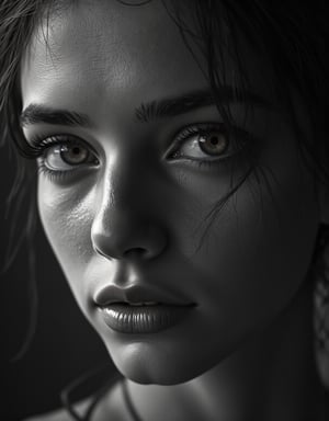 ((Style Peter Lindberg 0.4; Lee Jeffries 0.6)), ((masterpiece: 1.2), (best quality, ultra detailed, photo realistic: 1.37) high quality, high definition, super detailed, unreal engine, award-winning photograph, ultra realistic photography, 3d, 8k, cinematic lighting, volumetric lights, hard edge lighting, hyper-realistic photography, HDR, volume,  represent a realistic female POPEYE.