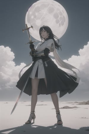 
Dark-haired,
Bright-eyed,
Silver-eyed,
Graceful-shaped,
Strong-featured,
Jewel-decorated,
Sword-carrying,
Priestly-garbed,
Armor-covered,
Shadow-flowing,
Two-fold,
Otherworldly-beautiful,
Holy-voiced,
Moonstone-handled,
Ready-for-battle, woman, full_body, fully_dressed
