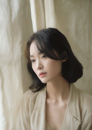 real, portrait of a Korean actress, soft light, sunshine,
Negative prompt