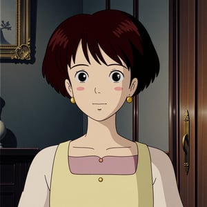 portrait lady,ghibli