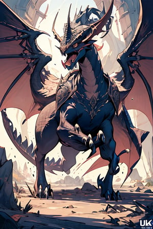 Bahamut,
super fine illustration,perfect anatomy,(masterpiece,ultra quality,ultla highres,32k,intricate detailed),