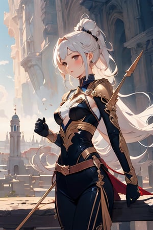 Sagittarius,solo girl,gorgeous background,
super fine illustration,perfect anatomy,(masterpiece,ultra quality,ultla highres,32k,intricate detailed),