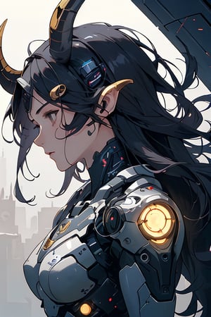 (Taurus:1.4),solo girl,zodiac background,profile,cyborg,cyborg style,android,
super fine illustration,perfect anatomy,(masterpiece,ultra quality,ultla highres,32k,intricate detailed),