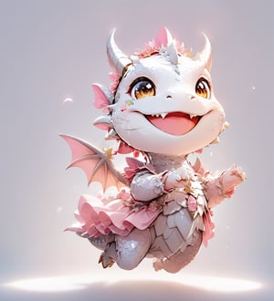  portrait of cute dragon,(dynamic jumping pose), high quality,(happy atmosphere) ,,smile, , (wind effect), cherry_blossom background,sun light,(full body image:1.5),,,cute dragon,sticker