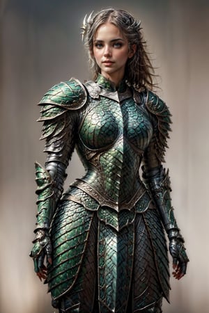 (((Top Quality: 1.4))), (Unparalleled Masterpiece), (Ultra High Definition), (Art by Carne Griffiths), (Ultra-Realistic 8k CG), official art,attractive posing, female gladiator, stunningly beautiful cleaned face,highly detailed armor , messy Hair,  muscular_body:1.4, tanned skin:1.4, highly detailed breastplate, tribal tattoo on body,large breasts,well trained body, ancient rome city background,sunlight makes beautiful gradient of shadow and adds depth to image, (muted colors, dim colors, muted tones: 1.3), low saturation, (hyper detail: 1.2), perfect anatomy,(half body image from head to thigh:1.2),Female,dragon armor