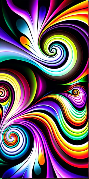 a painting of colorful swirls on a black background, psychedelic fractal art, psychodelic colors, psychedelic fractal pattern, intricate psychedelic patterns, colourful biomorphic opart, psychedelic artwork, fractal art, fractals swirling outward, colorful swirly ripples of magic, android jones and chris dyer, hyperdetailed colourful, intricate colorful masterpiece