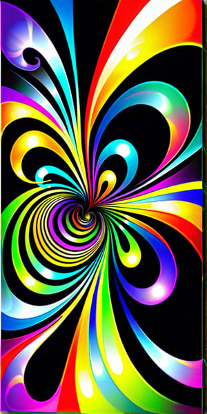 a painting With high-gloss car paint of colorful swirls on a high gloss  black background, psychedelic fractal art, psychodelic colors, psychedelic fractal pattern in Golden ratio, phi, intricate psychedelic patterns, colourful biomorphic opart, psychedelic artwork, fractal art, fractals swirling outward, colorful swirly ripples of magic, android jones and chris dyer, hyperdetailed colourful, intricate colorful masterpiece