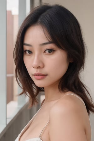 Asian, korean, influencer, beauty, 8k, High resolution, no make up, bare face, cinematic, 