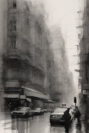mixpnk style, scribbly scribbles pen and ink small line pencil drawing of Surprise intricate details and precisely drawn in style of jeremy mann