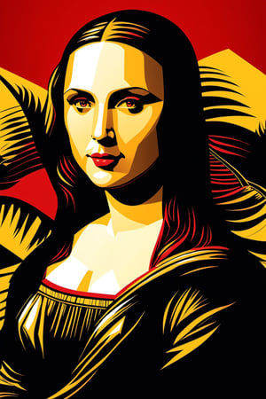 Mona Lisa, in Scarlett Johansson style, huge chest, designed by Jim Lee, 4k , cinematic