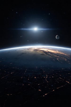 masterpiece,hyper Reality,ray-tracing, high-resolution, the sky is full of huge planet, night, galaxy, cinematic view, cinematic angle, cinematic light,EpicSky