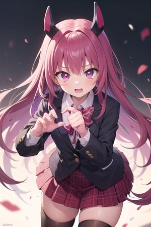 1 girl, school_uniforms,raidenshogundef, five finger, EnvyBetterHands,five fingers,perfect