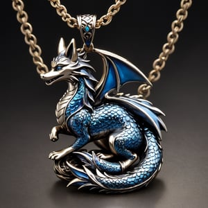 Holy Dragon Pendant,masterpiece,best quality,8k,cg,Spirit Fox Pendant,danknis,xwhd