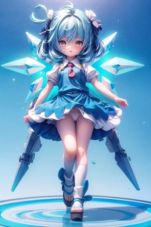 full_body:1.5,(sexy_pose:1.2), 1girl, blush, shy, pout, cute_fang,  best quality, highest quality, detailed_eyes, extremely detailed, highres, cirno, (blue_hair quality:2), white_panties,fantasy_princess,zzenny_n,rimgramm